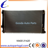 car auto aluminium radiator for Toyota RAV4 OEM 16400-31420
