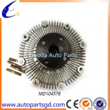 Japanese car auto spare parts fan clutch for Mitsubishi Montero  Pickup  Galant OEM MD104576